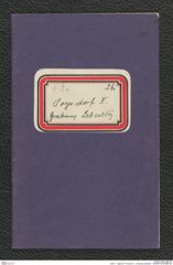 Seite 1, Tagebuch "Poysdorf II. | Grabung Lebzelter " (NHMW-PRAE-BBB-26)